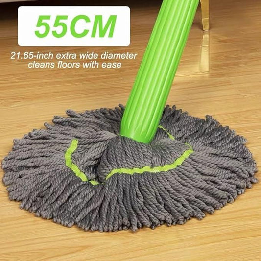 Self-twisting Water Rotating Material Handel Mop